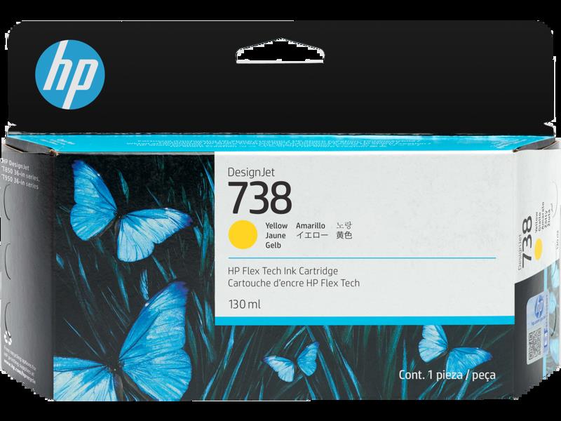 HP HP 498N7A Yellow 130-ml M.Kartuş(738)