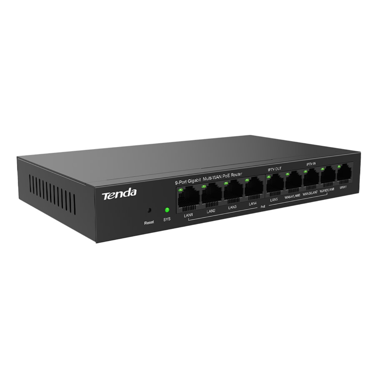 TENDA ROU G0-8G-PoE 9 Port PoE Router-42153