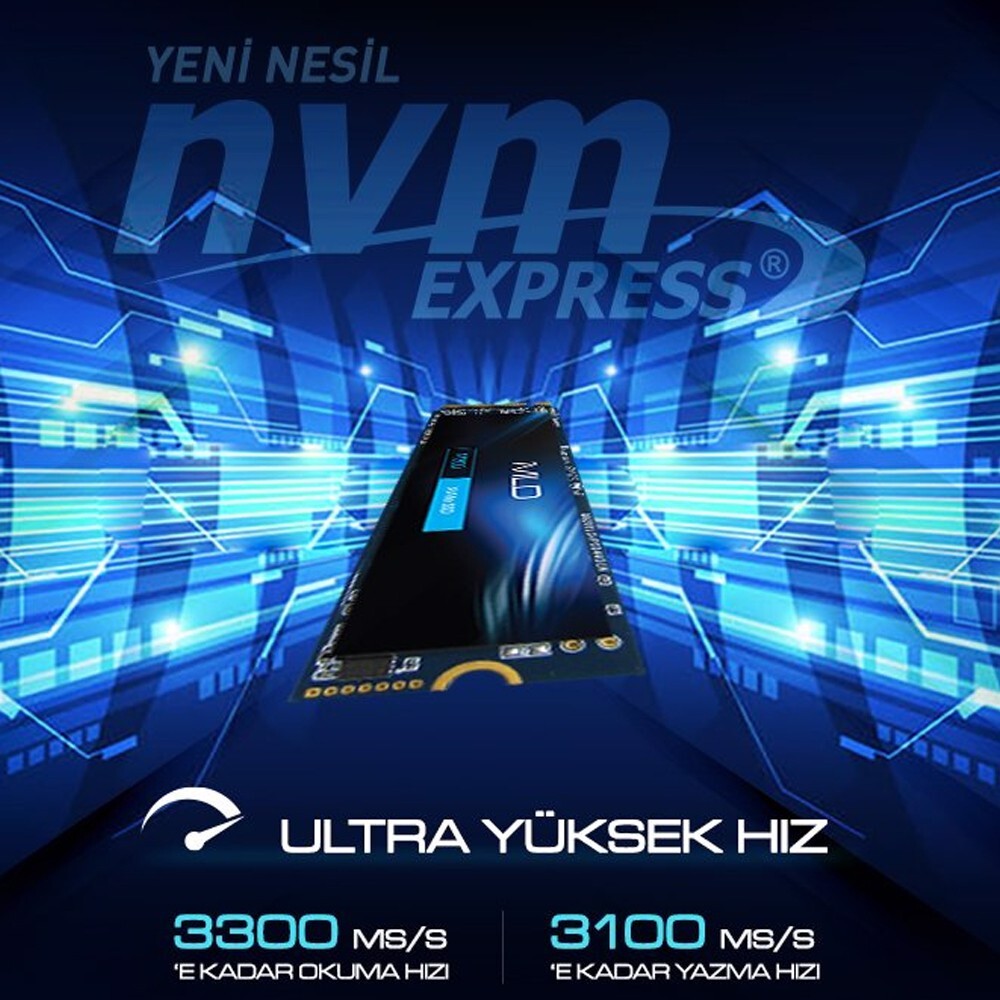 MLD  M300 1TB NVME 2280 Gen3x4 SSD R:3300/ W: 3100 MB-60123