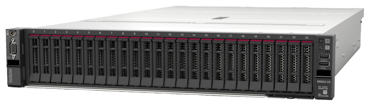LENOVO LENOVO SERVER 7Z73A0AGEA THINKSYSTEM SR650 V2 SILVER 4310 12C 2.1GHz 1x32GB 3200MHz 930-8i 1x1100W TITANIUM XCC ENT 2U RACK