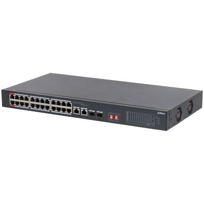 DAHUA Dahua 24 Port 100Mbps PoE (S3226-24ET-240)-54687