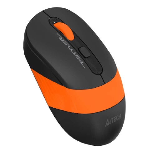 A4-TECH A4 TECH FG10 (Turuncu) FSTYLER 2,4Ghz Kablosuz Optik Mouse, 10-15Metre, 4 Buton, Nano Alıcı-55242