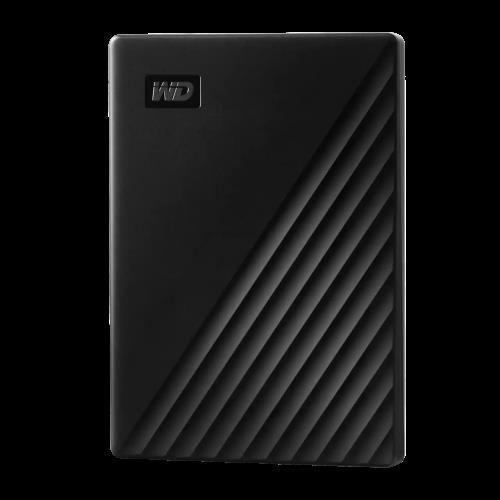 WD WDBYVG0020BBK-WESN, My Passport, 2TB, 2.5&quot;, USB3.2, Taşınabilir, Harici HDD, Siyah