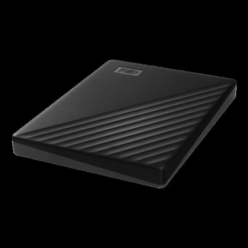 WD WDBYVG0020BBK-WESN, My Passport, 2TB, 2.5&quot;, USB3.2, Taşınabilir, Harici HDD, Siyah
