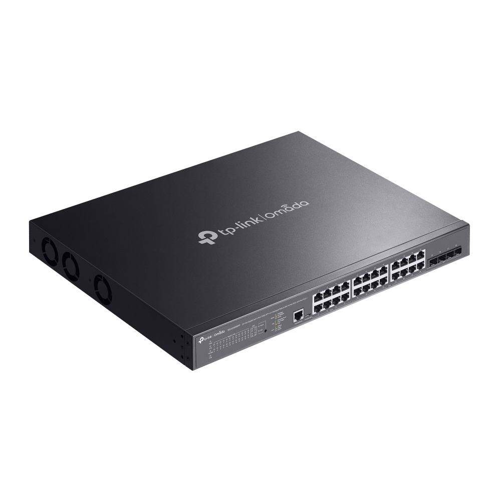 TP-LINK TP-LINK TL-SG3428XMPP 24 PORT GIGABIT 4-Port 10GE SFP+ L2 YÖNETİLEBİLİR POE SWITCH-60891