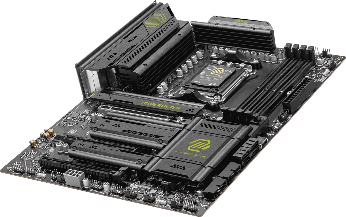 MSI MSI MB MAG B850 TOMAHAWK MAX WIFI AM5 DDR5 8400MHZ(OC) HDMI 4x M.2 USB 10Gbs 5G LAN WI-FI 7 ATX-57403