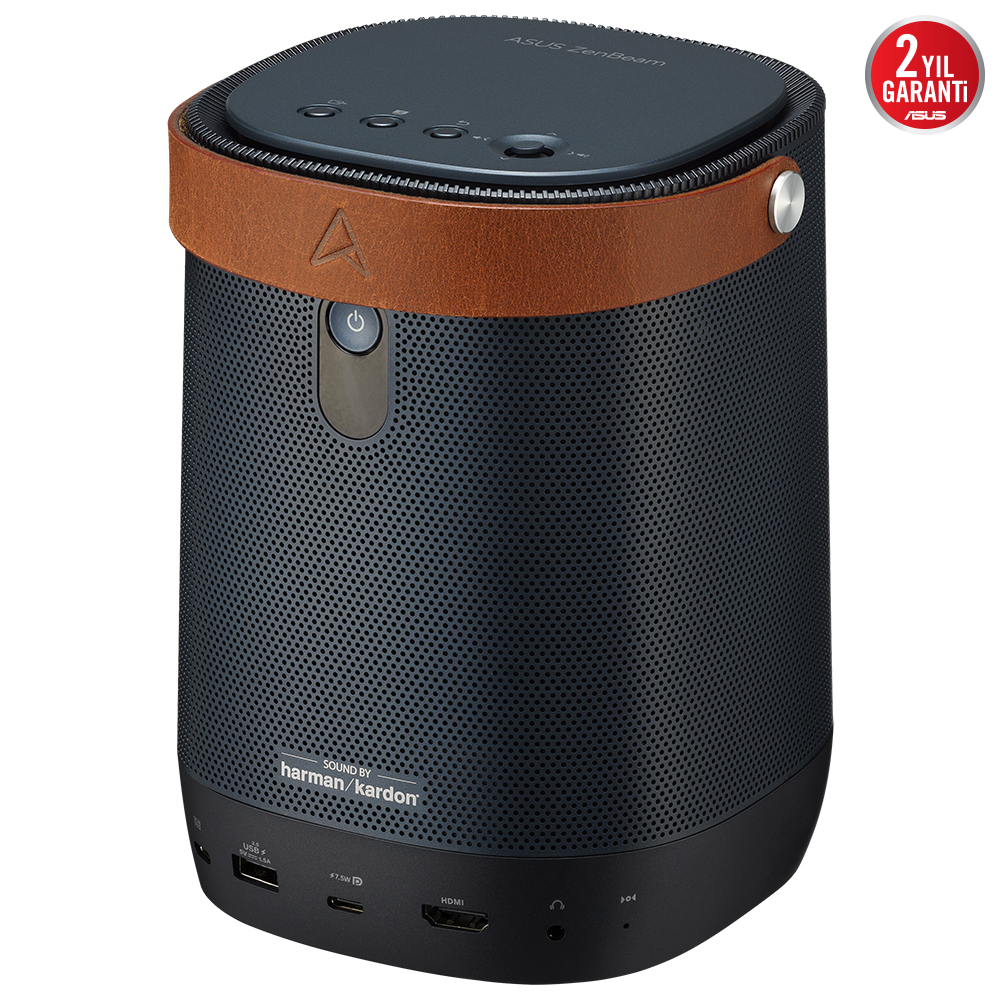 ASUS ASUS ZENBEAM LATTE L2 SMART 960 LED LUMEN 1080P HARMAN KARDON GOOGLE SERTİFİKALI ANDROID 10 TV BOX DAHİLİ BATARYA TAŞINABILIR LE-48818