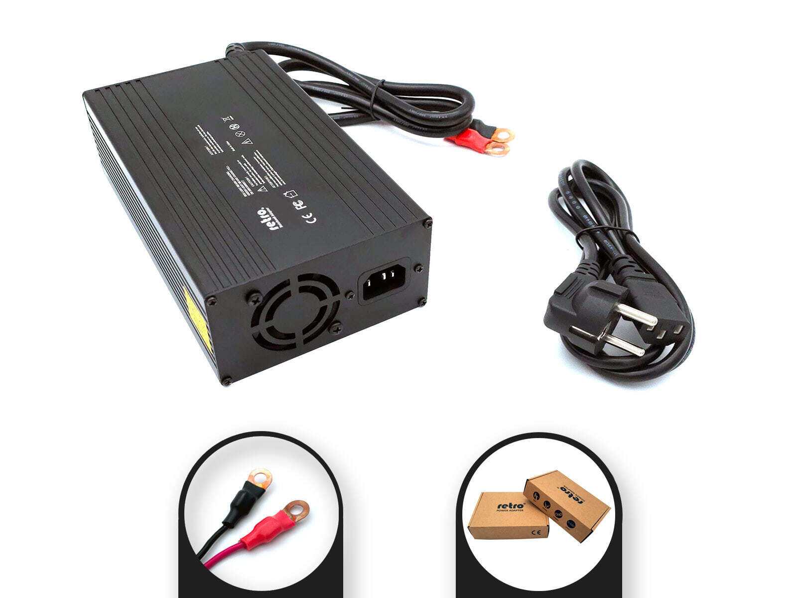 RETRO RETRO 14.6V 30A 438W LiFePO4 Batarya Şarj Adaptörü RPA-AC441