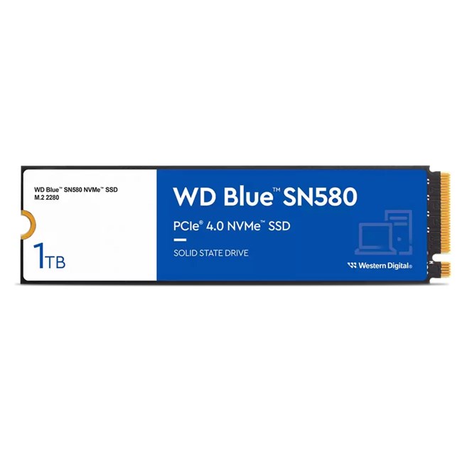 WD WD Blue SN580 1TB M.2 NVMe SSD (4150/4150)