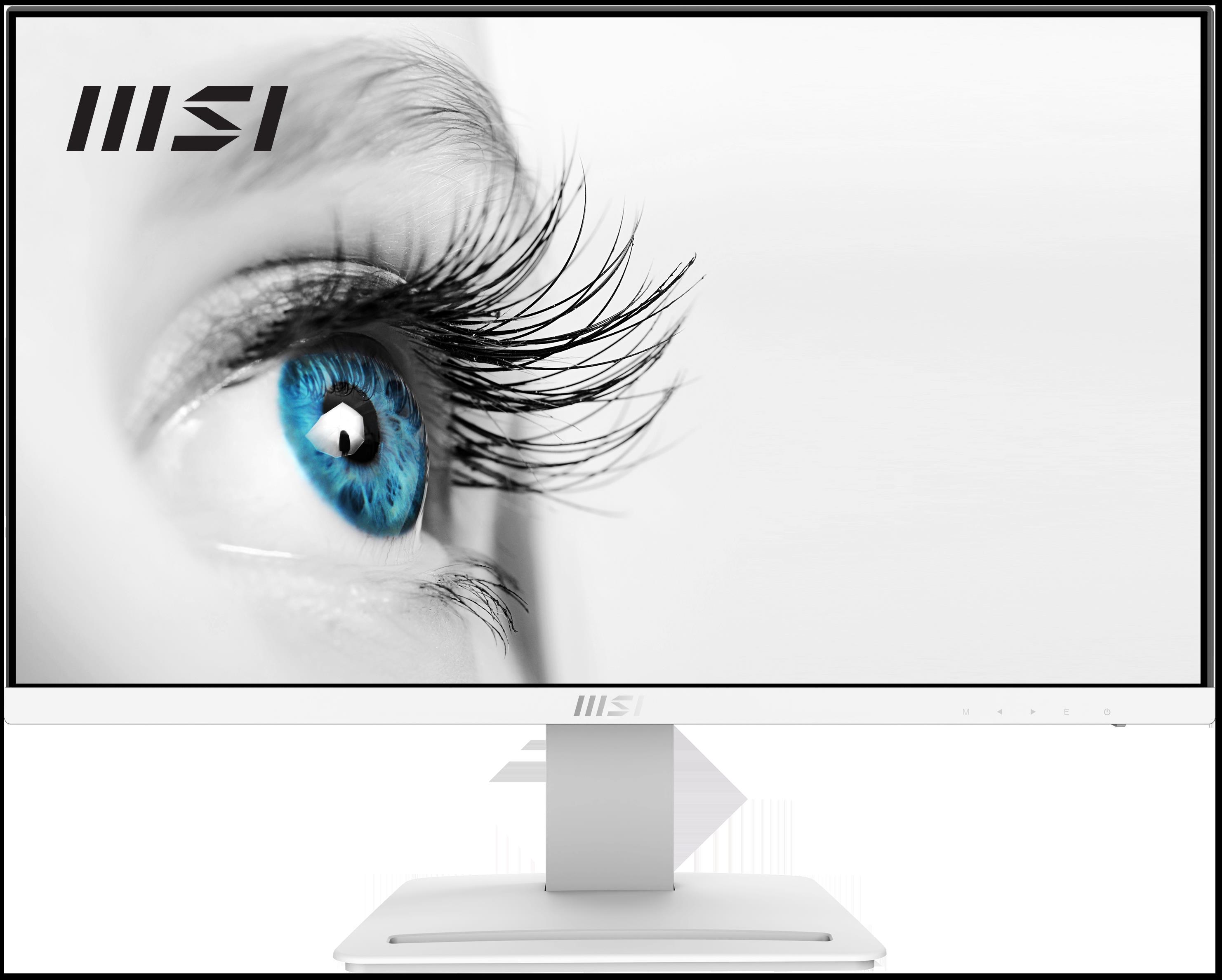 MSI MSI 23.8 PRO MP243XW 1920x1080 (FHD) 16:9 FLAT IPS 100HZ 1MS FREESYNC BEYAZ MONITOR