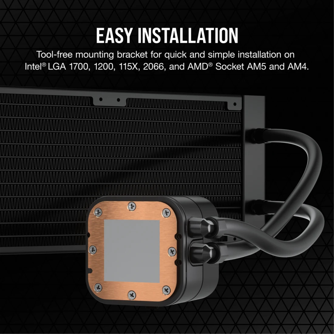 CORSAIR CORSAIR CW-9060065-WW2 İCUE H100X RGB ELITE LIQUID CPU COOLER-45941