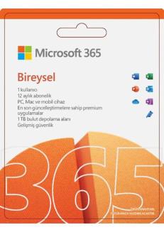 Microsoft 365 Bireysel Türkçe Yeni