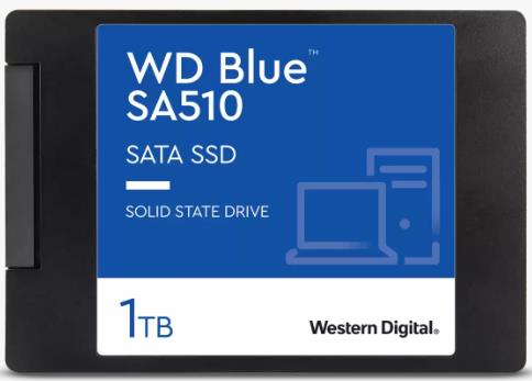 WD 1TB WD BLUE 2.5" 560/520MB/s WDS100T3B0A SSD