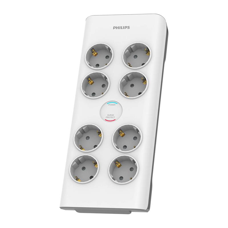 PHILIPS PHILIPS SPN7080WA AKIM KORUMALI PRİZ 900J (2MT) 8 Lİ 