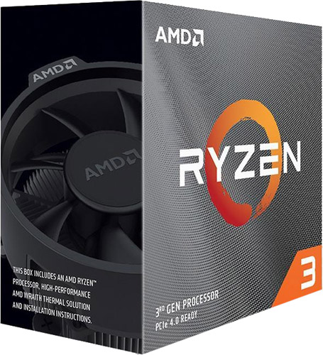 AMD AMD RYZEN 3 3300X TRAY 4.3GHZ 65W AM4
