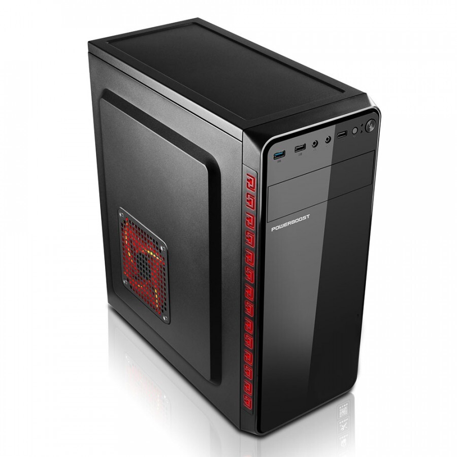 POWERBOOST PowerBoost VK-1625 350w USB 3.0 ATX Shiny Piano Siyah Kasa