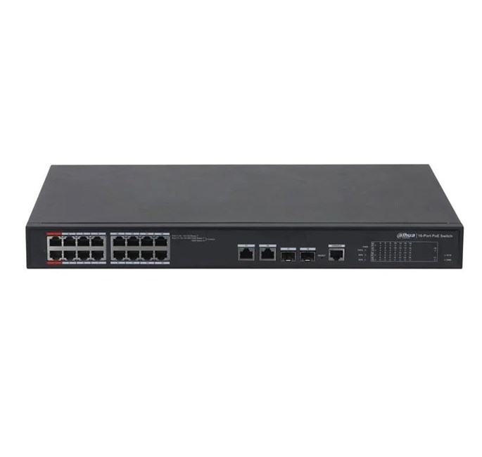 DAHUA Dahua PFS4218-16ET-240-V3 16 Port Yön. Poe Switch