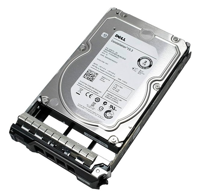 DELL Dell 2TB Hard Drive SATA 6Gbps 7.2K 512n 3.5in Cab