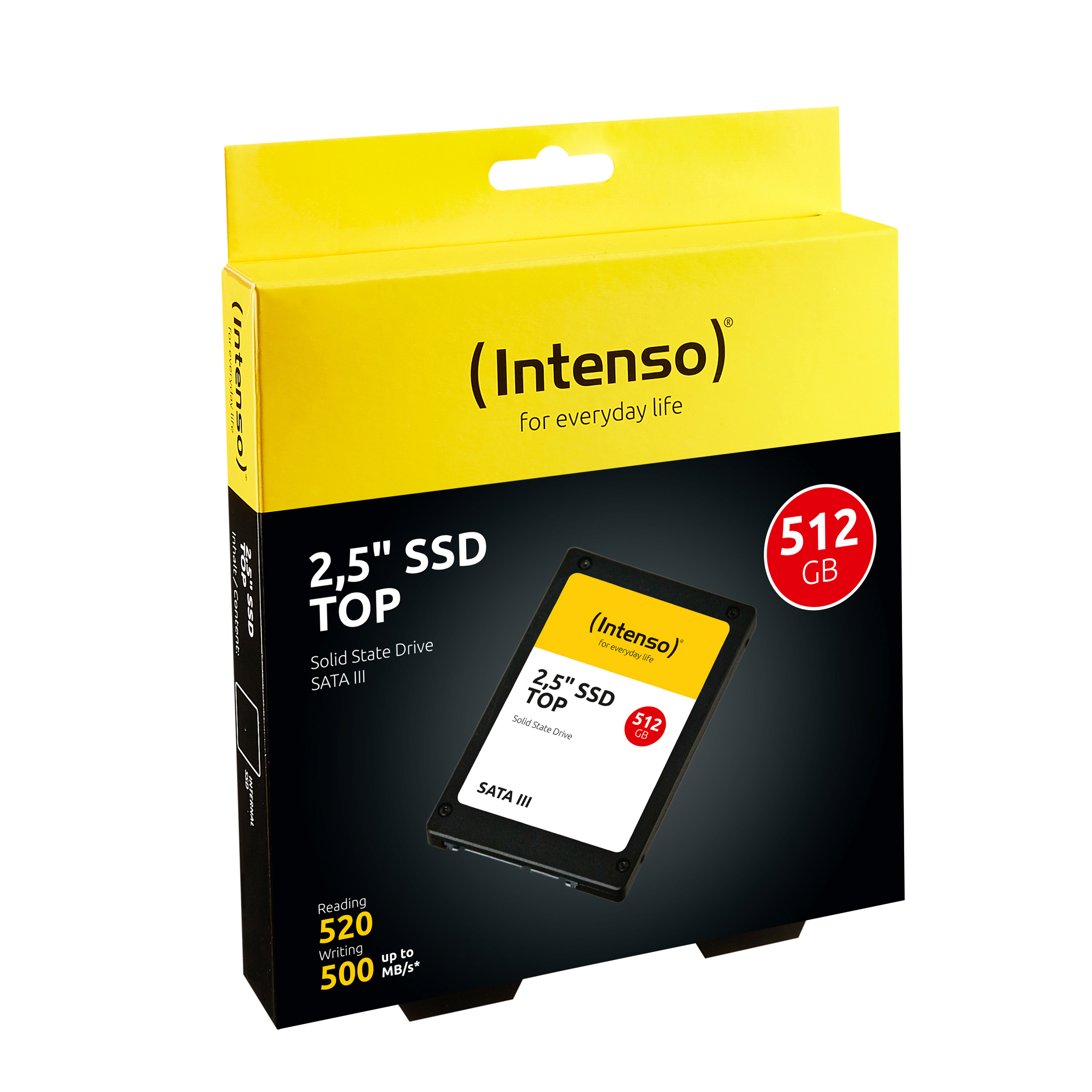 INTENSO Intenso 512GB 2.5" 520-500MB/s  SATA III SSD (3812450)
