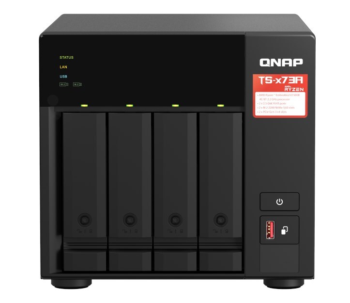 QNAP QNAP TS-473A-8G (4x3.5'') Tower NAS