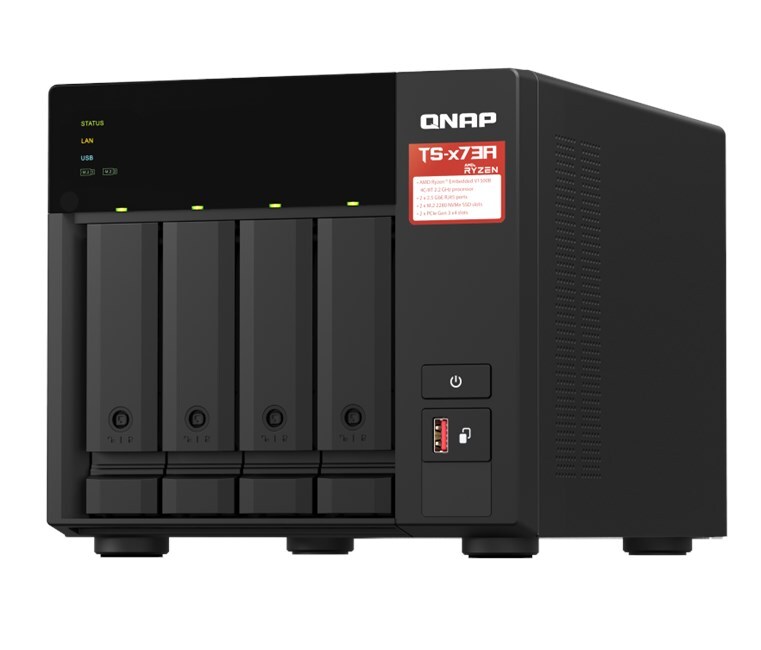 QNAP QNAP TS-473A-8G (4x3.5'') Tower NAS-61336