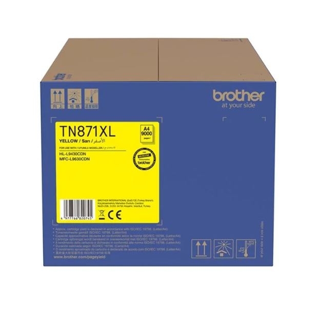BROTHER 9.000 Sayfa Sarı Toner