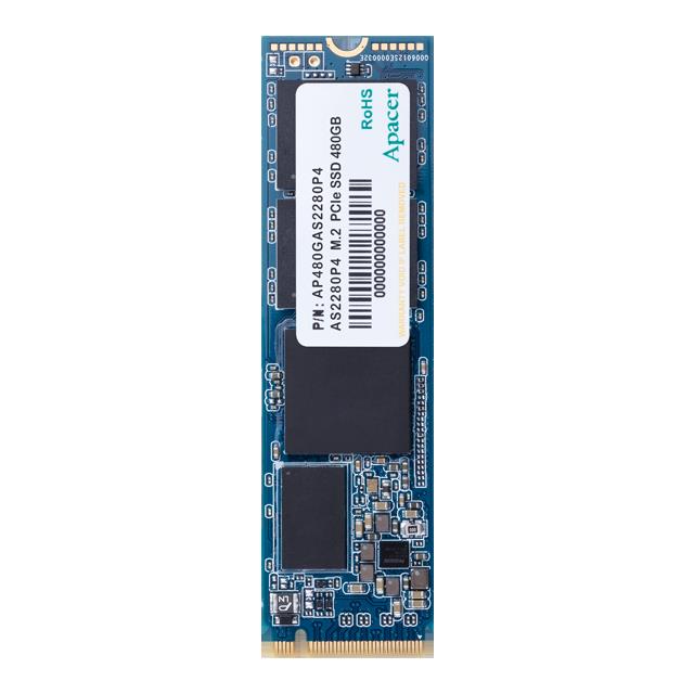 APACER Apacer AS2280P4 1TB 3000/2000MB/s NVMe PCIe Gen3x4 M.2 SSD Disk (AP1TBAS2280P4-1)