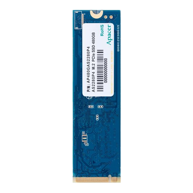 APACER Apacer AS2280P4 1TB 3000/2000MB/s NVMe PCIe Gen3x4 M.2 SSD Disk (AP1TBAS2280P4-1)-33387