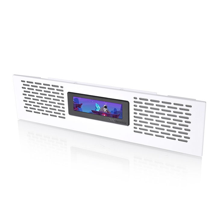 THERMALTAKE  tower 500 kasa için rgb 3,9" lcd panel kiti beyaz-58366