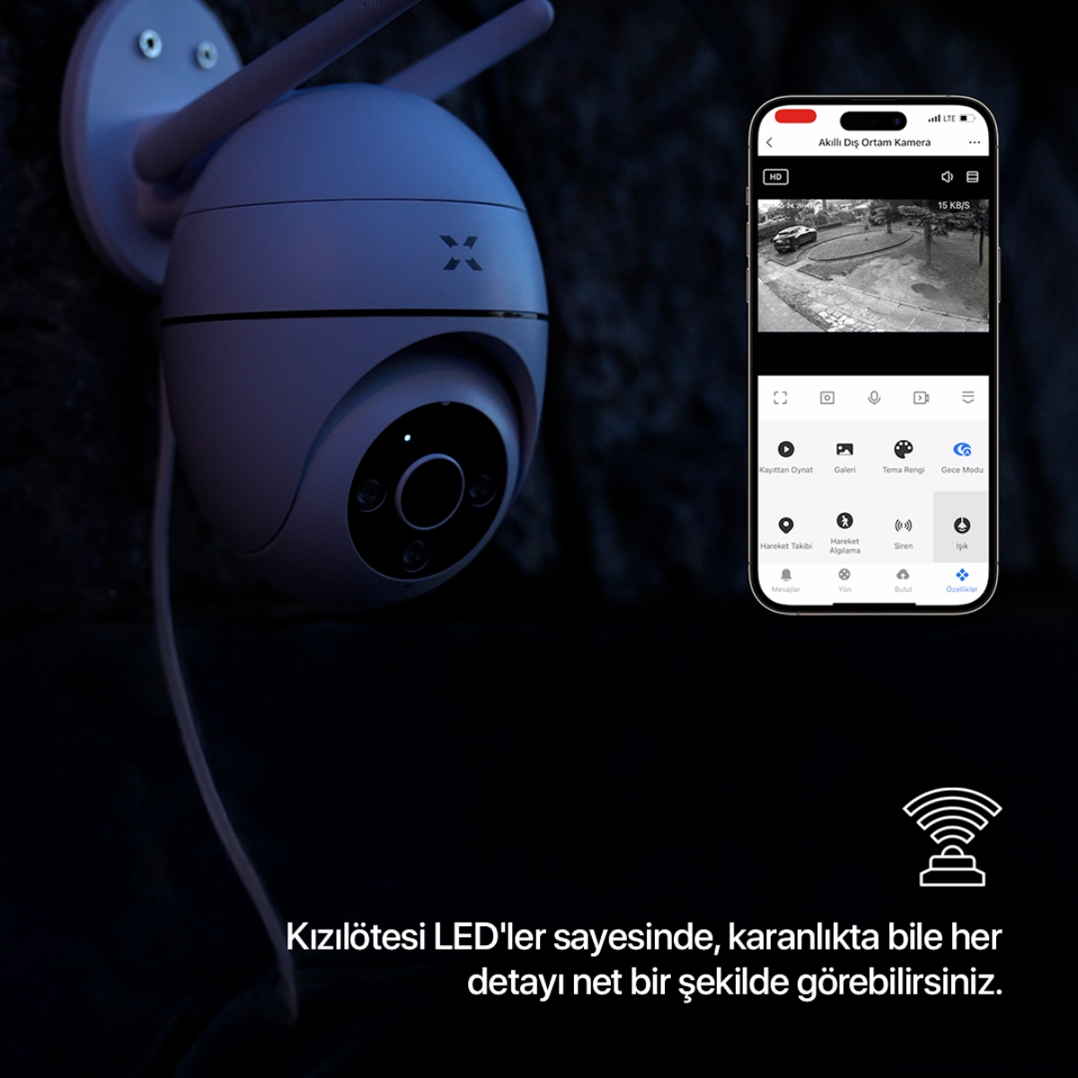 XENON SMART XENON X7266 FHD 3MP GECE G. WI-FI GUVENLIK KAM.-59884