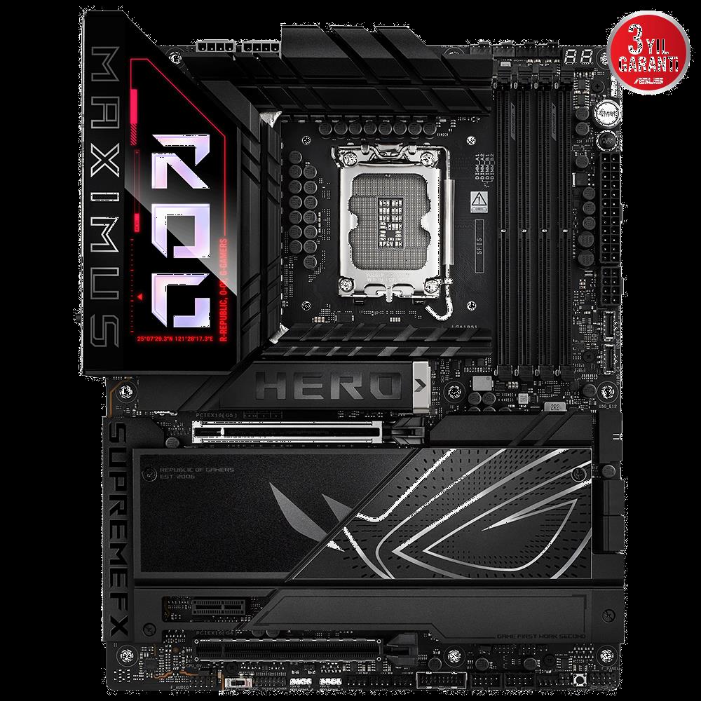ASUS ASUS ROG MAXIMUS Z890 HERO DDR5 9200MT/S 1XHDMI 2XUSB TYPE-C 6XM.2 ATX 1851P (INTEL ULTRA PROCESSORS SERIES 2) -48171