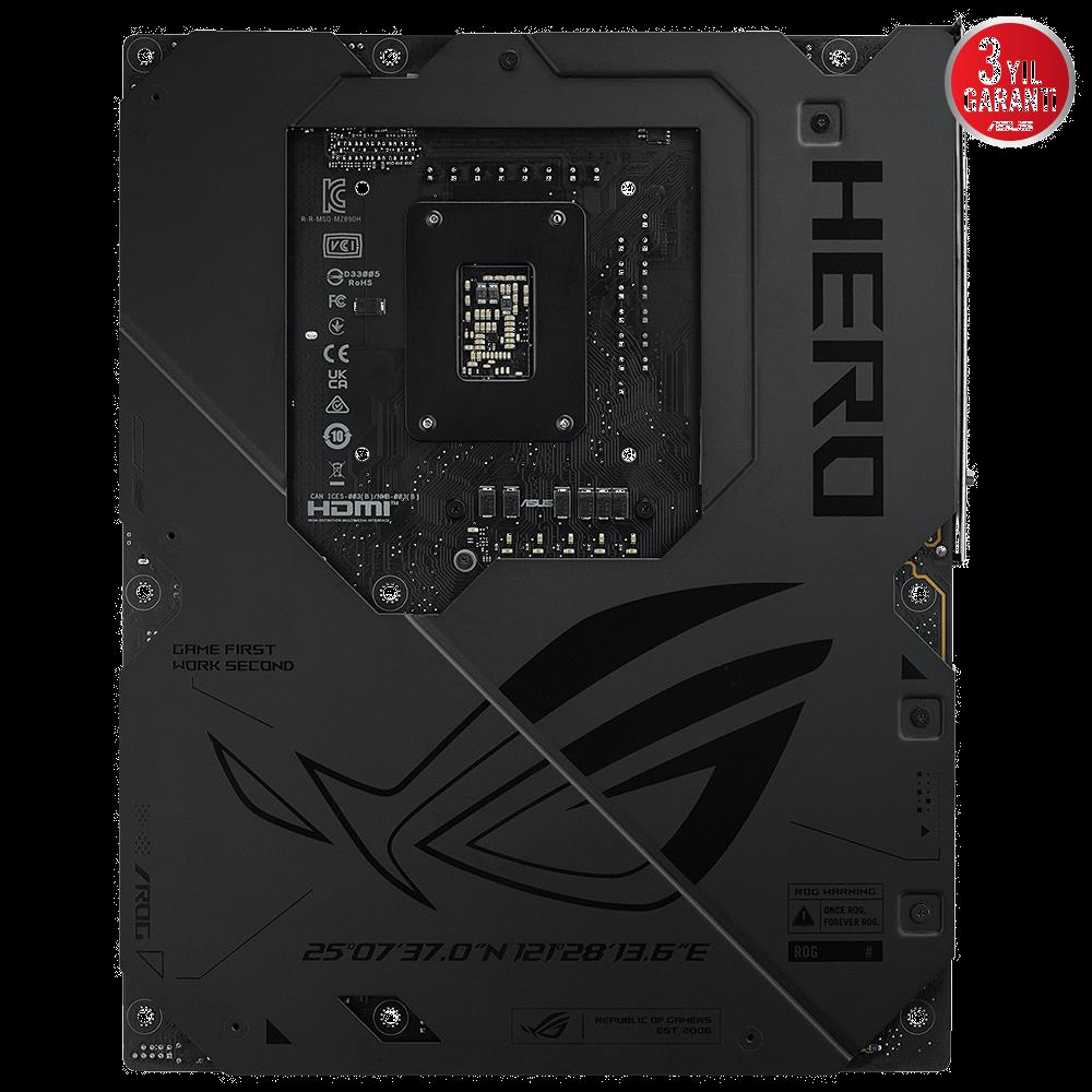 ASUS ASUS ROG MAXIMUS Z890 HERO DDR5 9200MT/S 1XHDMI 2XUSB TYPE-C 6XM.2 ATX 1851P (INTEL ULTRA PROCESSORS SERIES 2) -48173