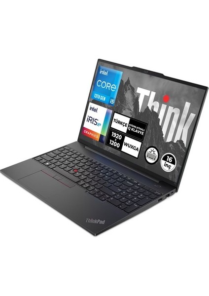 LENOVO LENOVO NB E16 GEN1 21JN00K7TX I5-13420H 16GB 512GB SSD 16.0 WUXGA (1920x1200) FREEDOS-50209