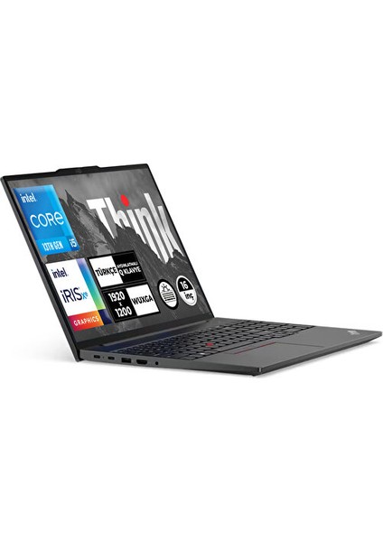 LENOVO LENOVO NB E16 GEN1 21JN00K7TX I5-13420H 16GB 512GB SSD 16.0 WUXGA (1920x1200) FREEDOS-50210