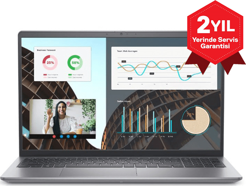 DELL Dell Vostro 3530 i5 1334-15.6''-16G-512SSD-Dos