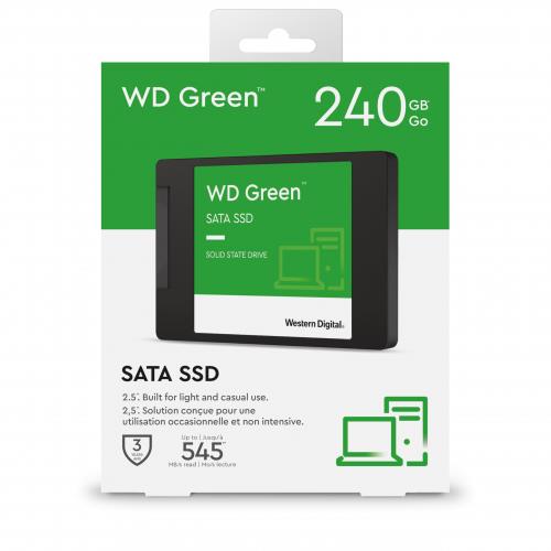  WD Green, WDS240G3G0A, 240GB, 545/465, 3D NAND, 2,5&amp;quot; SATA, SSD 