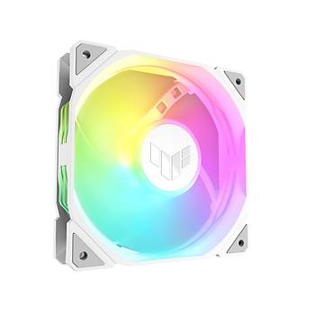 ASUS ASUS TUF TR120 REVERSE SOĞUTUCU KASA RADYATÖR FANI TERS HAVA AKIŞI ADRESLENEBİLİR ARGB 120MM 3 IN 1 BEYAZ