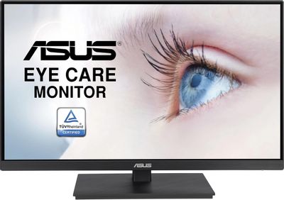 ASUS ASUS VA27EQSB 27 IPS FREESYNC 1920x1080 5ms 75Hz 300cd DP HDMI VGA USB Hoparlör VESA 3YIL EYECARE FLICKER-FREE DUSUK MAVI ISIK P-53379