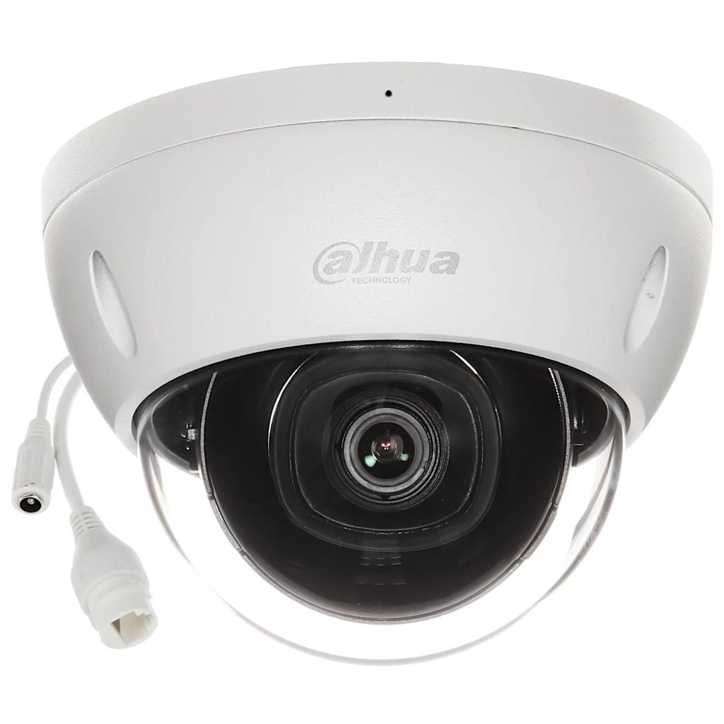 DAHUA DAHUA IPC-HDBW2541E-S-0280B-S2  5Mpix,   2,8mm Lens, H265+, 30Mt Gece Görüşü, IP67, Dahili Mikrofon, PoE Dome IP Kamera