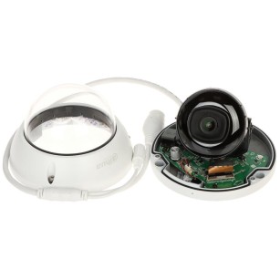 DAHUA DAHUA IPC-HDBW2541E-S-0280B-S2  5Mpix,   2,8mm Lens, H265+, 30Mt Gece Görüşü, IP67, Dahili Mikrofon, PoE Dome IP Kamera-65238