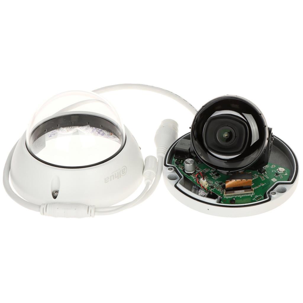 DAHUA DAHUA IPC-HDBW2541E-S-0280B-S2  5Mpix,   2,8mm Lens, H265+, 30Mt Gece Görüşü, IP67, Dahili Mikrofon, PoE Dome IP Kamera-48852