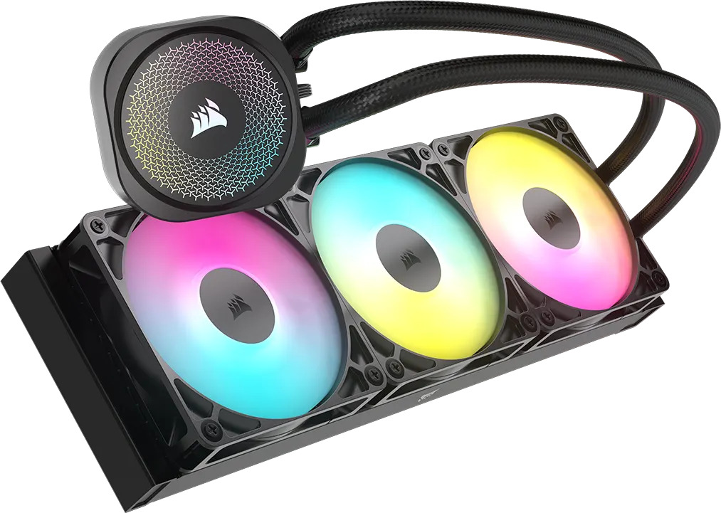 CORSAIR CORSAIR CW-9060093-WW NAUTILUS 360 RS ARGB 360 mm RADYATÖR RGB AYDINLATMA SIVI CPU SOĞUTUCUSU SİYAH (Intel 1700 Intel 1200 Intel-60984