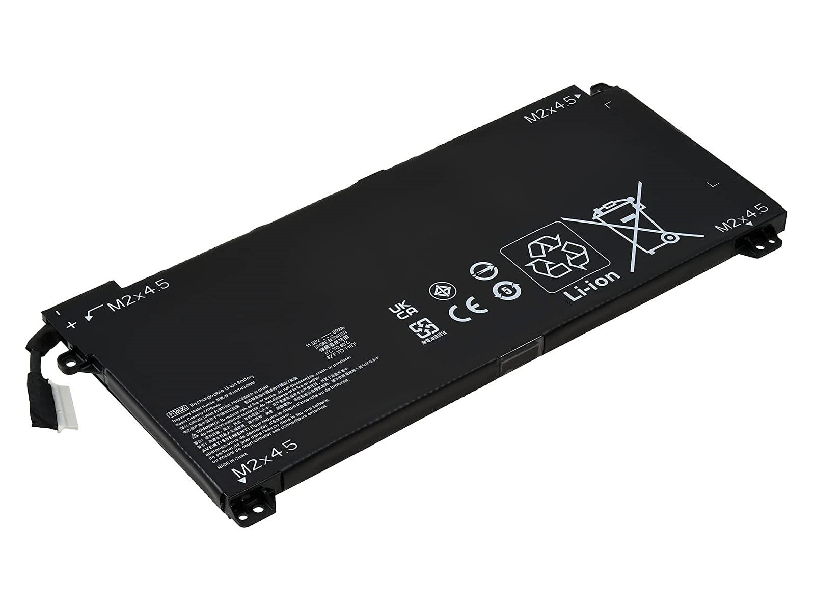 RETRO RETRO Hp Omen 15-dh, 15-dh0000 (Ver.2), PG06XL Notebook Bataryası