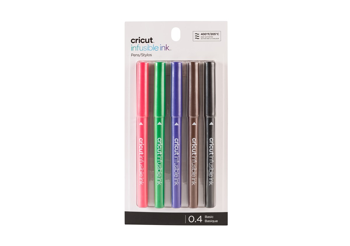 CRICUT CRICUT 2006257 EXPLORE MAKER INFUSIBLE INK İNCE UÇLU KALEM SETİ 5Lİ PAKET TEMEL RENKLER