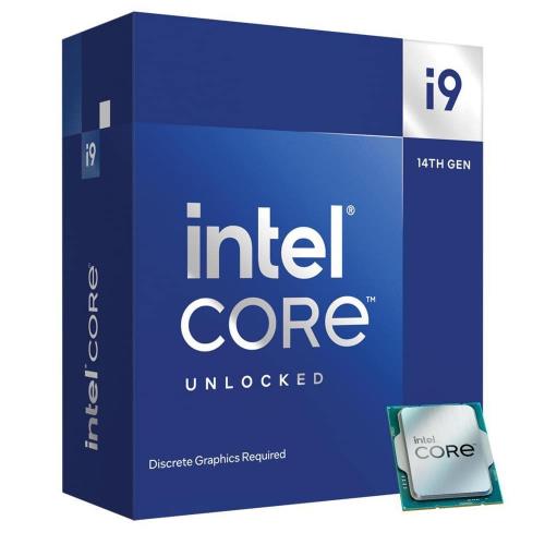 INTEL INTEL i9-14900K 24 Core, 3.20Ghz, 36Mb, 253W, LGA1700, 14.Nesil, BOX, (Grafik Kart VAR, Fan YOK)
