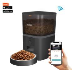 OVIOO WiFi Camera Pet Feeder – Siyah-56604