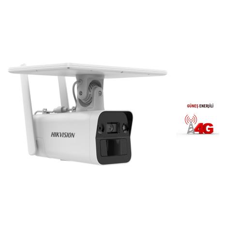 HIKVISION HIKVISION DS-2XS2T41G1-ID/4G, 4Mpix,  4mm,   30Mt Gece Görüşü, Dahili Mikrofon, 4G, Solar  IP Kamera