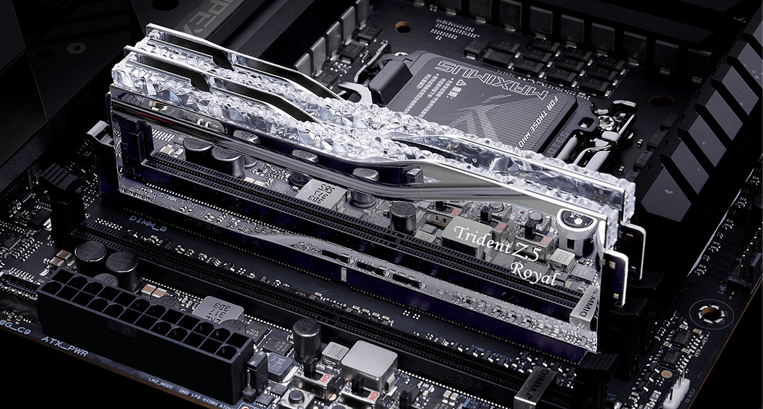 GSKILL GSKILL Trident Z5 Royal Silver RGB DDR5-8400Mhz CL40 48GB (2x24GB) DUAL (40-52-52-134) 1.40V-61519