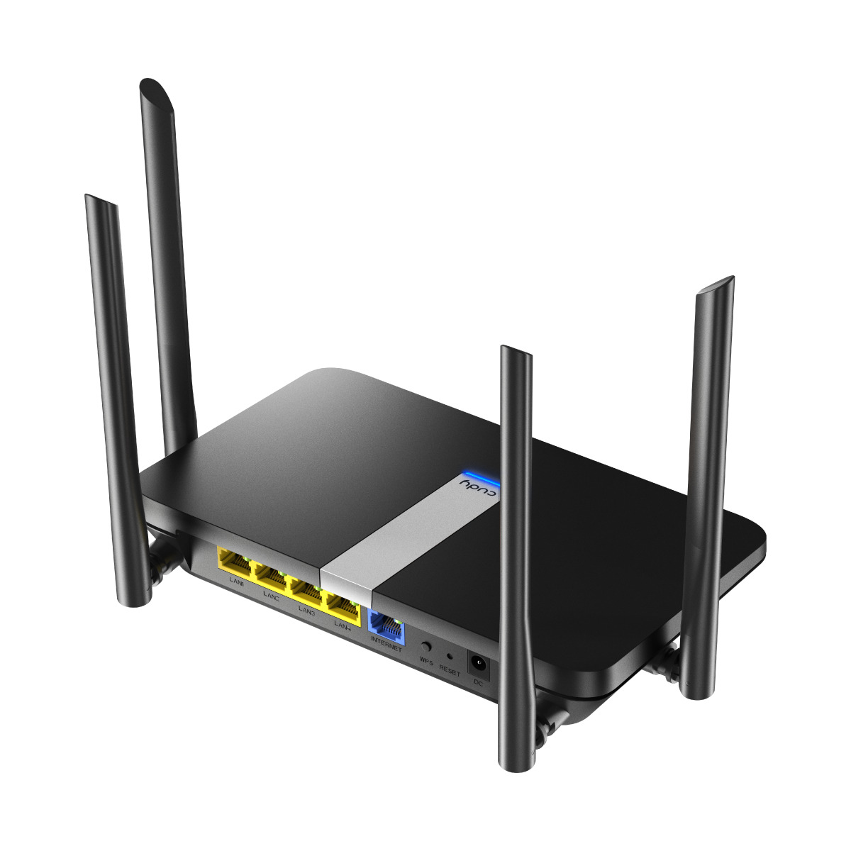 CUDY X6 AX1800 2.4GHz/5GHz 1800Mbps AP/RE/WISP 5*Gigabit Port MU-MIMO Kablosuz Wi-Fi 6 Router-61630