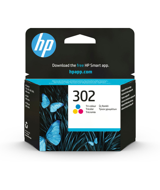 HP HP F6U65AE CMY Renkli Mürekkep Kartuş (302)